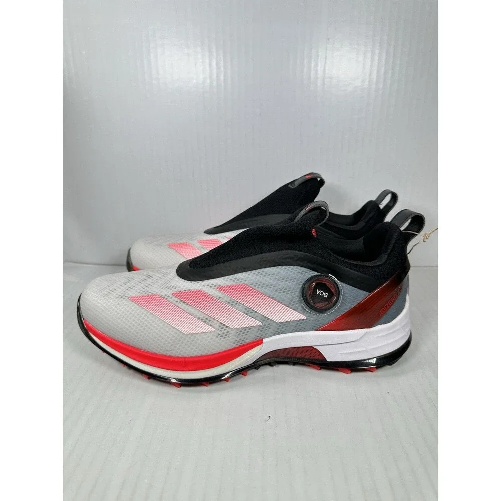 Size 10 Adidas Adizero ZG BOA Spikeless Golf Shoes Men’s IH9896 White Black NEW